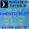 Current Weather Conditions in Medfield, MA