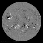Latest SDO/HMI Magnetogram image of the Sun